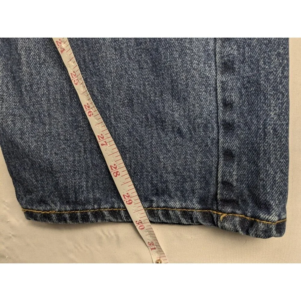 Levis 505 Regular Fit Jeans Mens‎ 40x30 Blue Straight Leg Medium Wash Denim